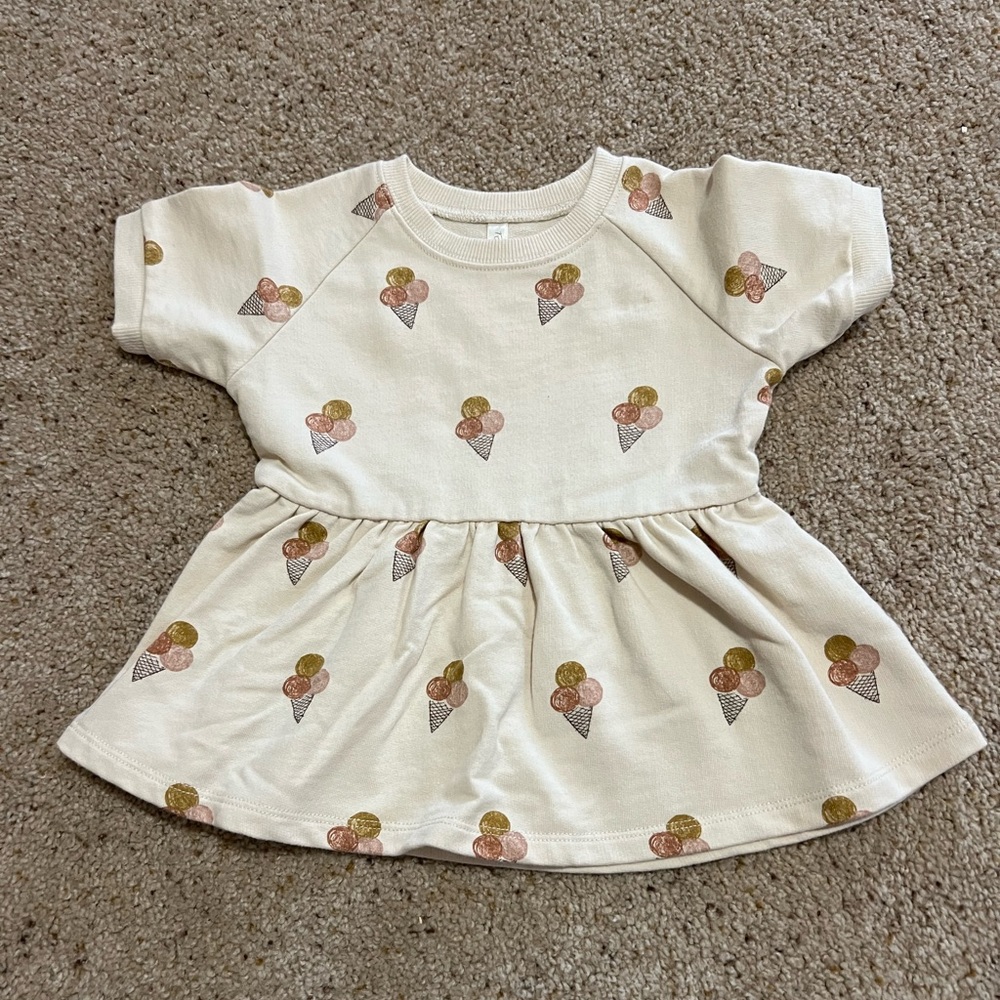 Rylee + Cru Raglan Dress - Ice Cream